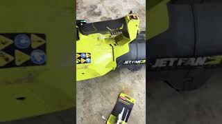 RYOBI JETFAN BLOWER SPARK PLUG REPLACEMENT