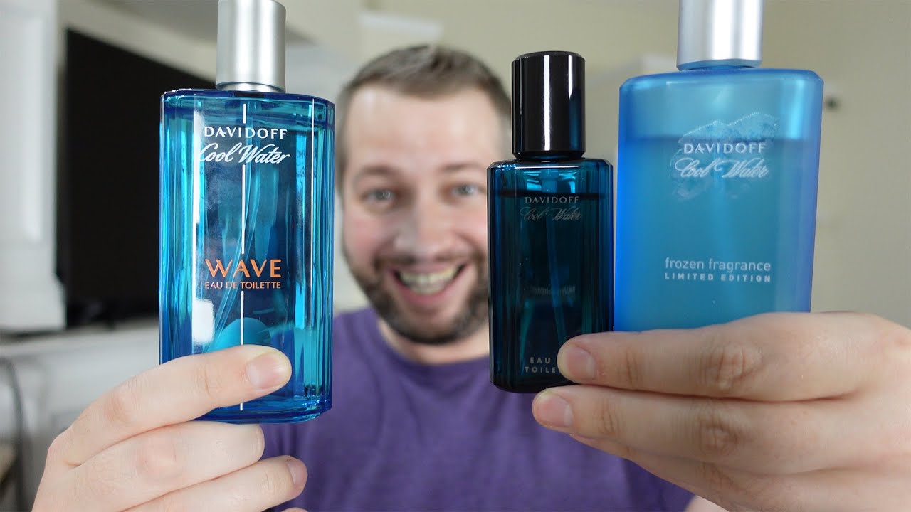 Davidoff Cool Water Wave vs. Cool Water vs. Cool Water Frozen - Review -  YouTube