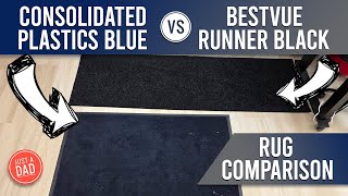 Consolidated Plastics Commercial Rug vs BESTVUE Runner Rug