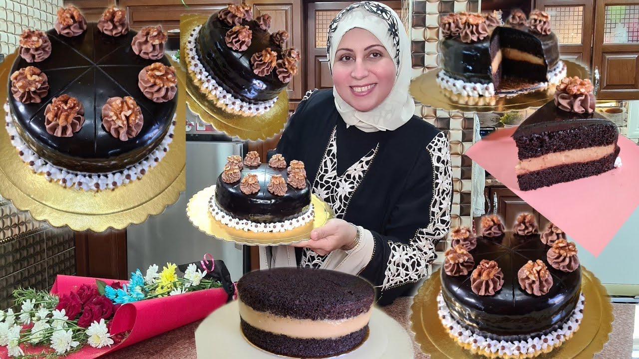 تورتة سهلة للمبتدئين بدون مضرب كهربي بدون عجان بدون خلاط بدون جهاز كهربي #تورتة_الفادج #فادج_كيك