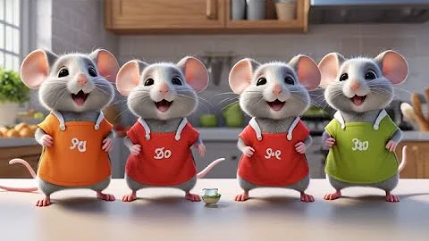 Three Blind Mice and the Cheese | English Nursery Rhyme | Kids Songs | Baby Music