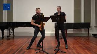 Double Fault - Robert Lemay - Performed Live by Duo Entre-Nous (Jackie Glazier & Don-Paul Kahl)