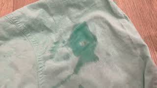 HATE STAINS CO Stain Remover for Clothes Demo