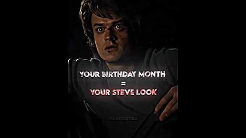 Your Month=Your Steve Look😎PT.2🔥#steveharrington#joekeery#strangerthings#strangerthingsedit