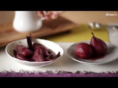 Wideo: Jak Gotować Gruszki W Czerwonym Winie