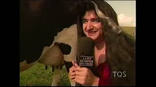 Bruno Blanchet - Sketch Anne-Marie Losique - Festival Des Films Du Monde Star Bovine 7 Septembre 98