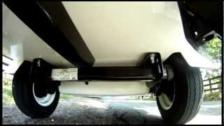 Motorcycle Camping: Mini Mate Camper Suspension Demo