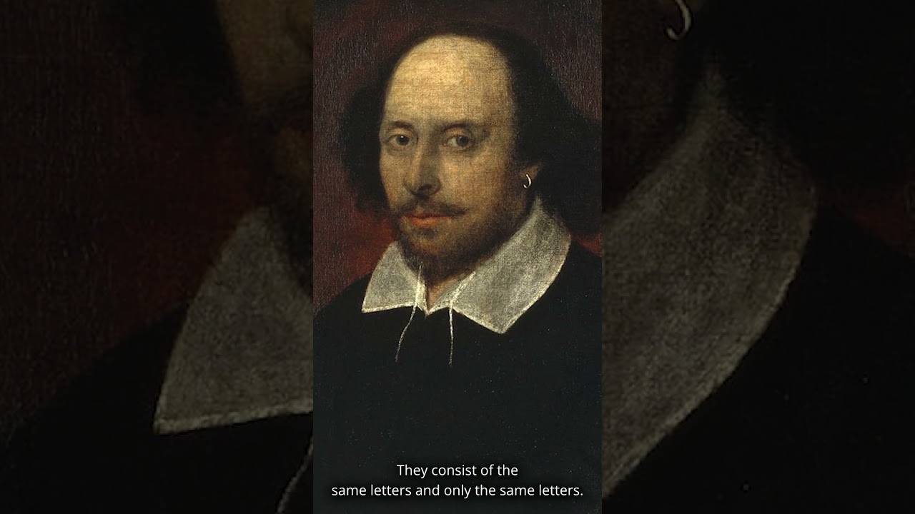 William Shakespeare Coincidence Story 