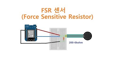 FSR 센서 (Force Sensitive Resistor) [두원공과대학교 AI융합과 김동일교수] 3.29
