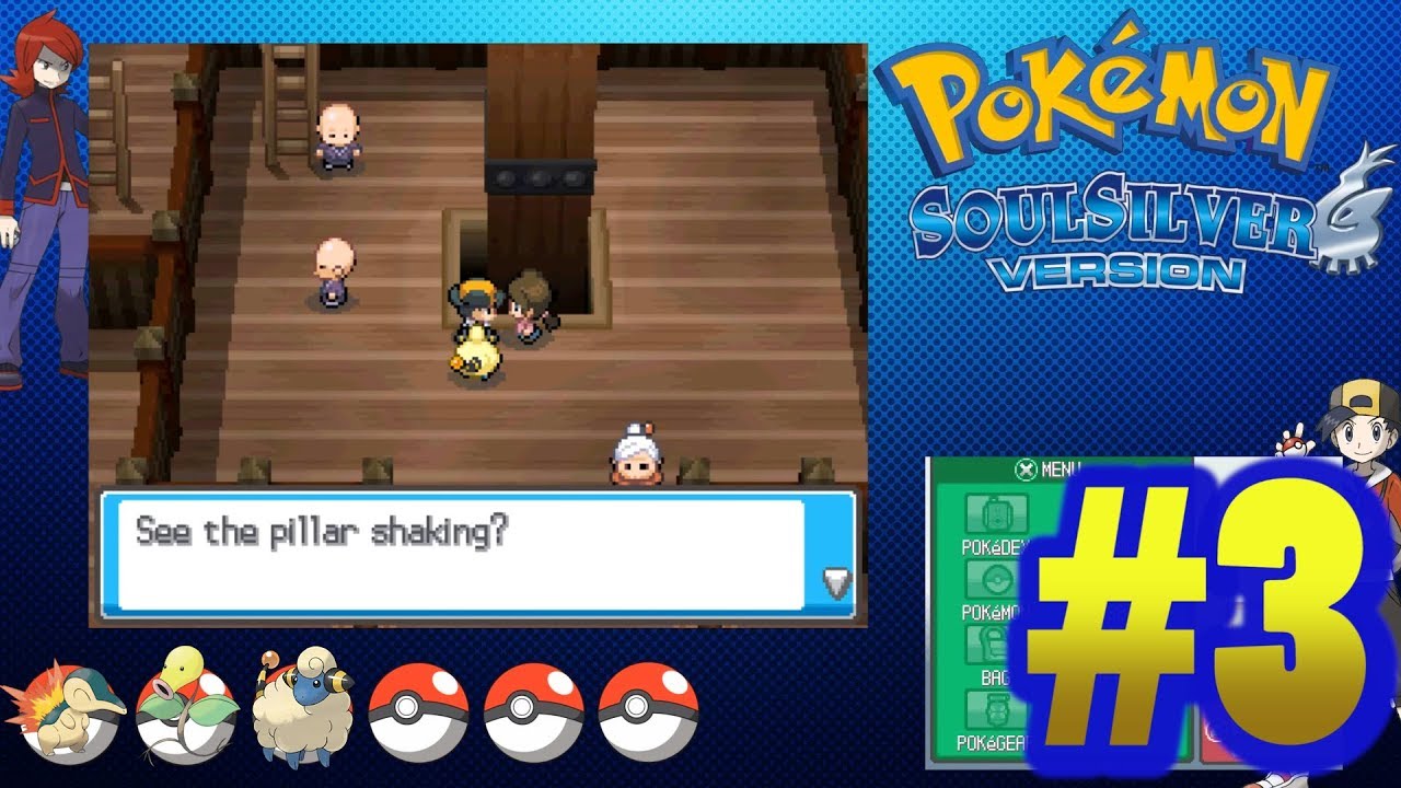 Let's Play Pokemon Soul Silver #003 - One Fowl Swoop - YouTube