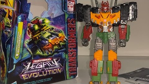 How to transform legacy evolution Bludgeon. Transformers Voyager class figure video tutorial