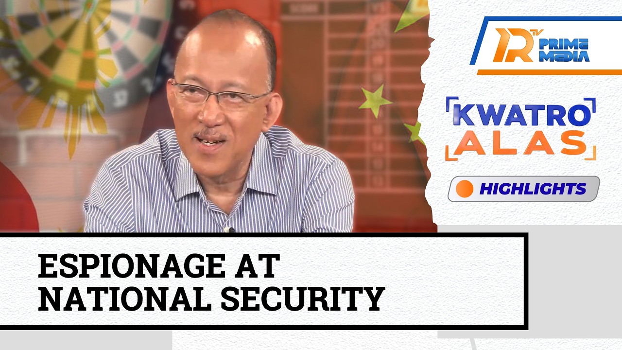 Ronald Llamas, Tinalakay ang mga Espiya sa Loob ng Navy at Coast Guard | Kwatro Alas