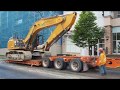 Lifting Two Excavators From 100ft DEEP | BelPacific Excavating & Shoring