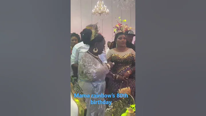 Mama Rainbow ‘s 80th birthday celebration