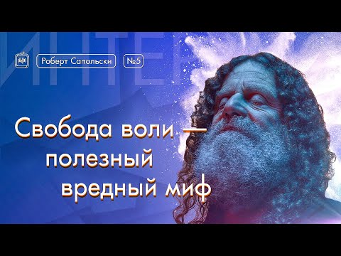 Роберт Сапольски. Свобода воли — полезный вредный миф [Vert Dider] 5/6