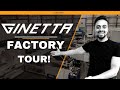 Ginetta factory tour