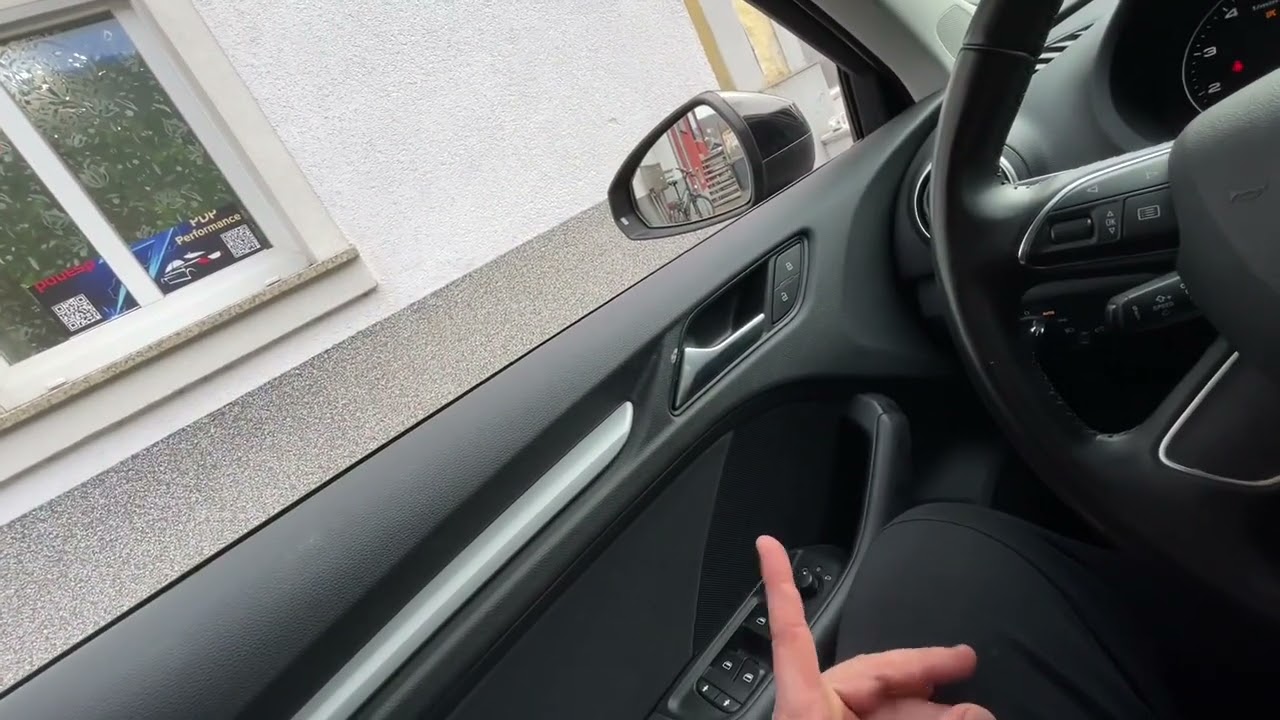 How to reset your electric windows Audi 3 - relearn the electric window comfort function S3 DIY