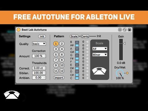 Ableton pitch drop