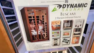 Dynamic 2 Person Infrared Sauna $1799 at Costco