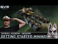 Getting Started Mining Using The Venture Trainer!! || EVE Echoes Catskull Academy