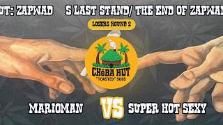 Marioman vs SUPER HOT SEXY Losers Round 2 Cheba Hut: Zapwad’s last stand/ the end of zapwadgellion -