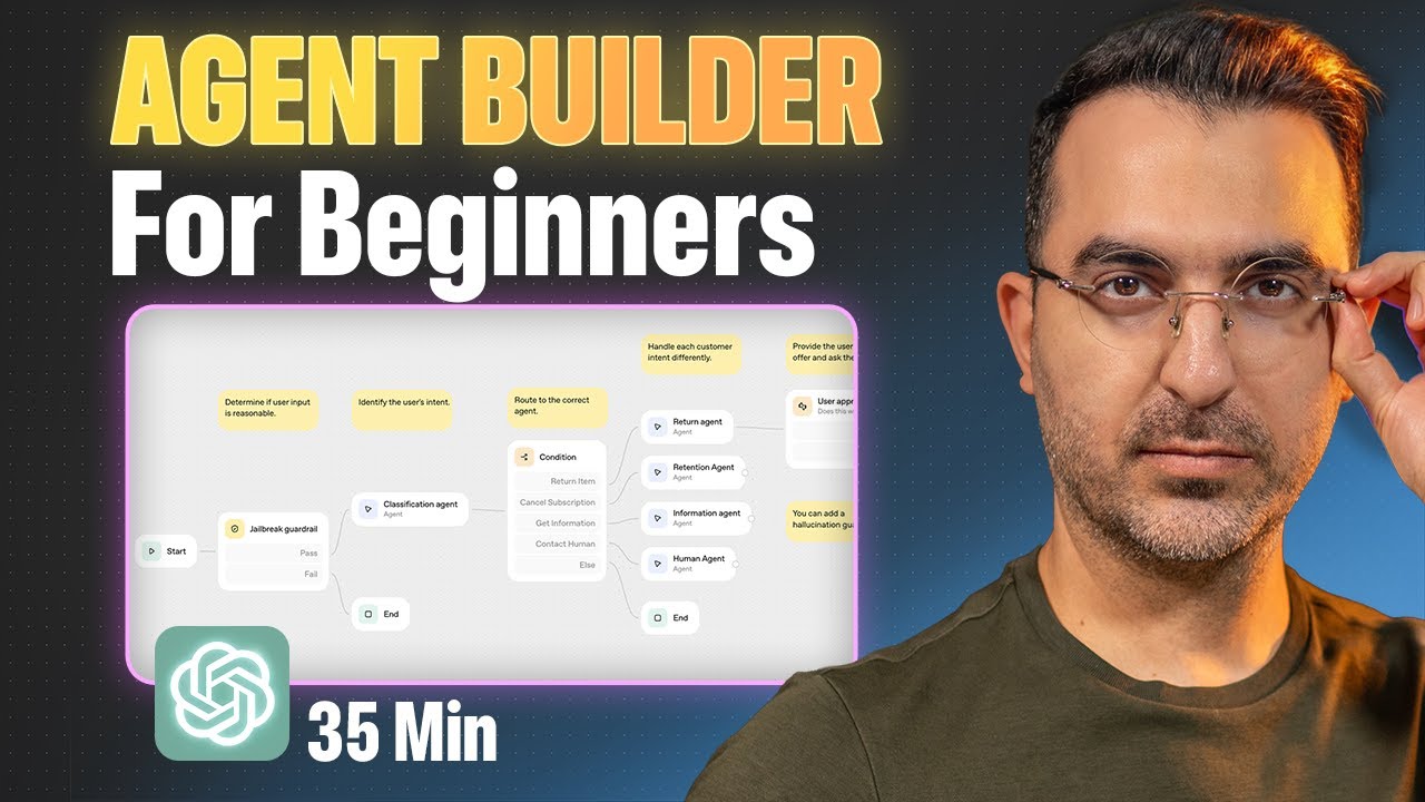 Master OpenAI Agent Builder: Build Real AI Agents in 35 Minutes (Full ...