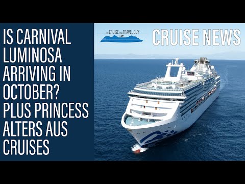 NEWS UPDATE: Princess Alters Aussie Cruises | Pacific Adventure arriving in September? Fiji Opens! Video Thumbnail