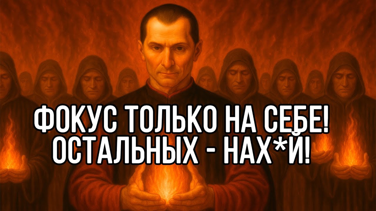Сосредотачивайся ТОЛЬКО НА СЕБЕ! Забей на остальных - Николло Макиавелли