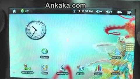 Android Tablet Review - cTab C7: Android 2.1 Tablet PC, Wifi, 3G, 7" Touch Screen, G-Sensor, 8GB