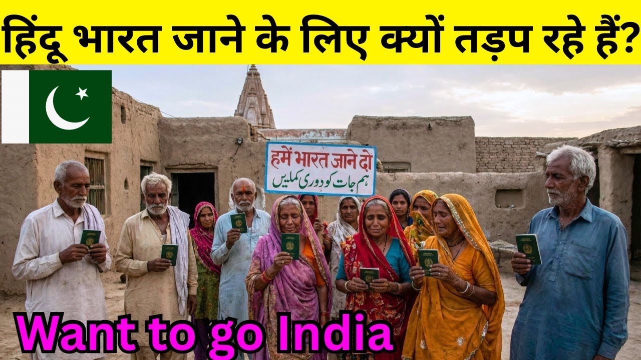Why Pakistani hindus are crying to go India \\ Hindus Tough life in Pakistan \\ Hindu in Pakistan