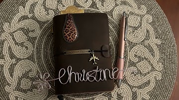 Passport Travelers Notebook Flip Thru  🍭🌷💜🍭🌷💜🍭🌷💜🍭🌷💜🍭