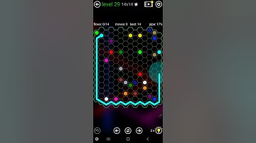 How To Solve Flow Free Hexes Jumbo Rainbow Pack Level 29 Board Walk Through Solution Walkthrough
