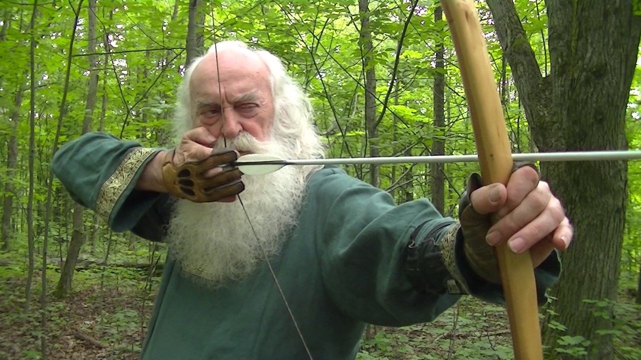 A LITTLE CHAT ABOUT THE GREAT HORACE FORD AIMING ENGLISH LONGBOW YouTube