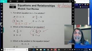 Module 12 Review Module 12 Test Review Solutions