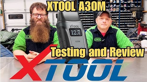 Xtool Anyscan A30M Testing and Review