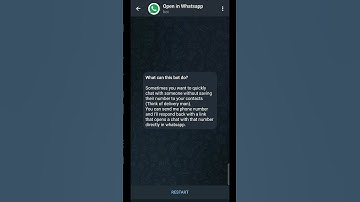 Can I send WhatsApp message without adding contact? #shots