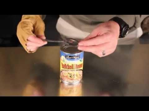 How To Open a Can Without a Can Opener