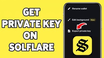 How To Get Private Key On Solflare 2025 | Retrieve Your Solflare Private Key