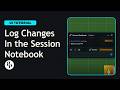 Session Notebook | Playtest Parlor UI