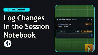 Celebrity Session Notebook | Playtest Parlor UI Net Worth