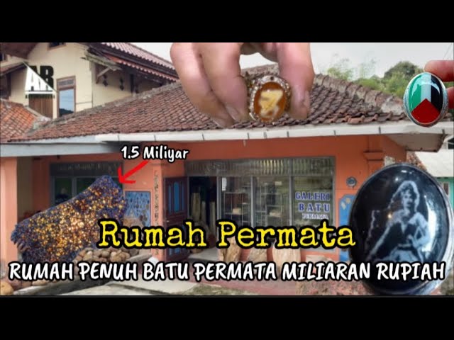 Wow..! Rumah Ini VIRAL Karena di Penuhi Batu Permata Seharga Miliyaran Rupiah class=