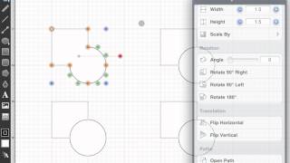 TouchDraw Basics: Boolean Shape Operations
