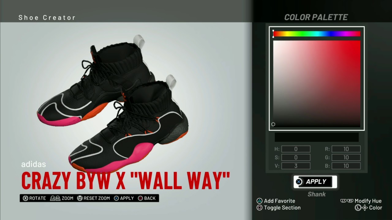 crazy byw x wall way