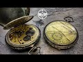 Restoration of an antique pre-WW2 pocket watch - 100 year old Cyma 777 - german empire silver case