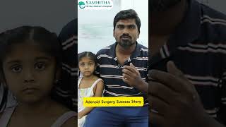 నోటితో శ్వాస &amp; గురకకు అడినాయిడ్స్ సర్జరీ | Child Breathing Improved After Adenoid Surgery | Samhitha