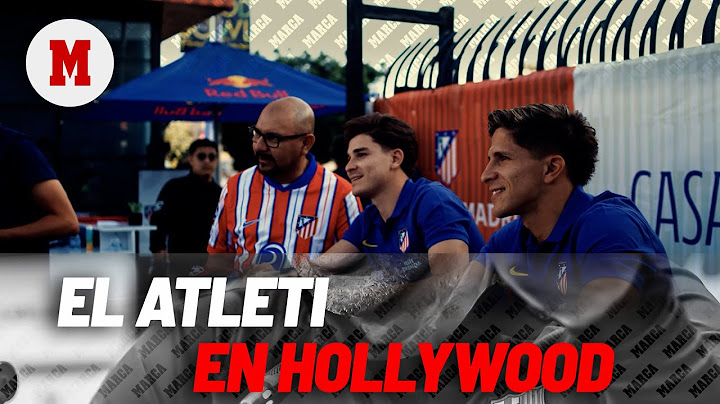 Julián Álvarez and Giuliano take a massive turn in the heart of Hollywood. MARCA