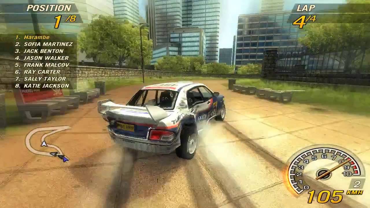 FlatOut 2: City Central 1, Race (3´46''310)