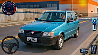 Realistic Fiat Uno Car Driving on Roads - Nas Estradas Do Brasil - Android GamePlay  screenshot 2
