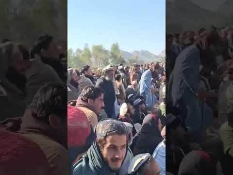 পাকিস্তানের চালানো হাম'লায় ১২ শিশু-কিশোরসহ হ'ত্যার শিকার ২৩ বেসামরিক আফগানির জানাযা সম্পূর্ণ।