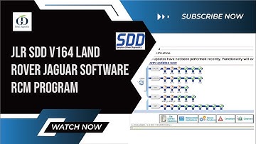 JLR SDD V164 Land Rover Jaguar Software RCM Program